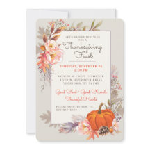 Outono | Convite Botânico à colheita de graças
