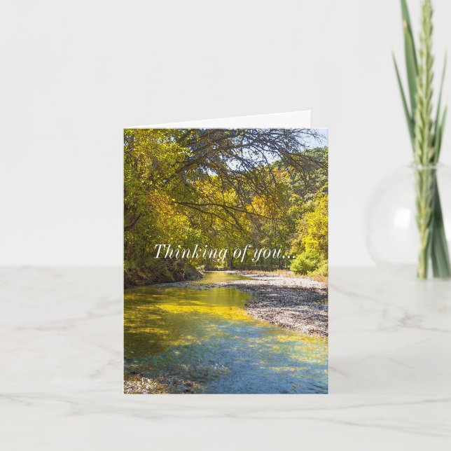 Outono Na Busiek Pensando Em Seu Cartão (Frente)