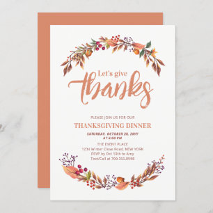 Outono/outono Obrigados que dão convite para janto