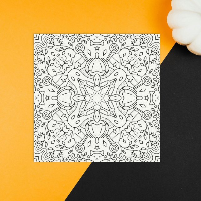 Outono Pacífico: Cartão de Coloração Mágica do Hal (Criador carregado)