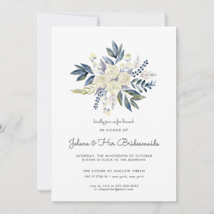 Outono Prado Brunch Floral das Damas de Honra