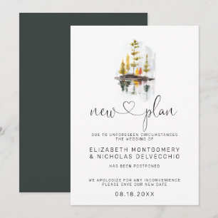 outono Russo Anúncio de casamento adiado