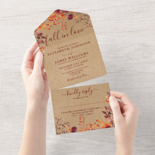 outono Russo Queda Floral No Casamento De Amor