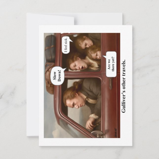 Outras viagens de Gulliver. (Frente)