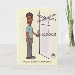 Outro cartão de saudação dobrado por mulheres