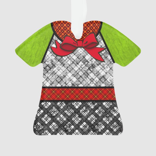 Outro Ornamento Acrílico Personalizado E Feio (Frente)