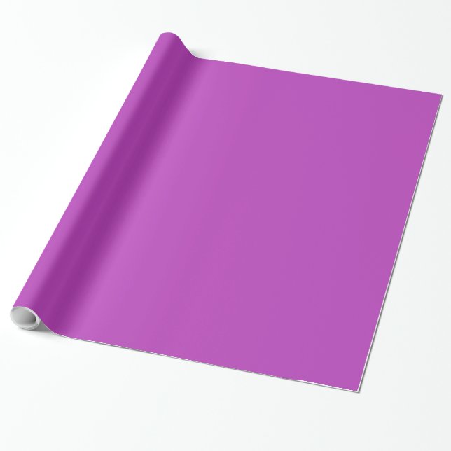Outro Tom de Papel de Presente Rosa/Roxo (Desenrolado)