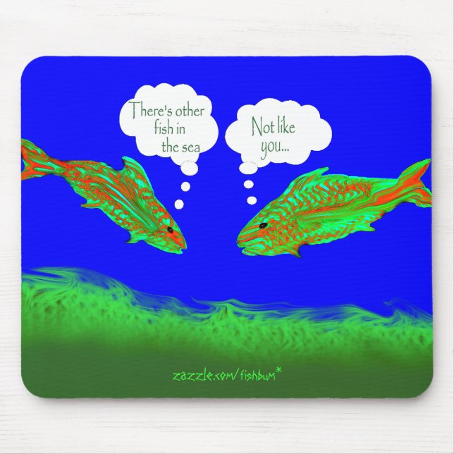 Outros peixes no mousepad do mar (Frente)