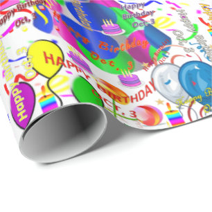 Outubro, 3.000 Papel de Embraiagem de Presente