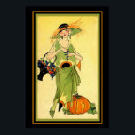 Outubro de 1922 Art Deco Impressão 13x19<br><div class="desc">Cobrir da Revista Art Deco, Cute, outubro de 1922. 13x19</div>