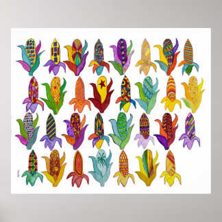 Ouvidos de Poster de milho