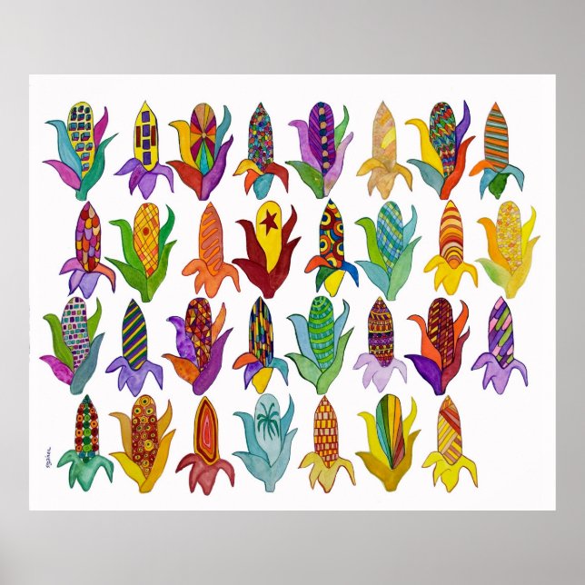 Ouvidos de Poster de milho (Frente)