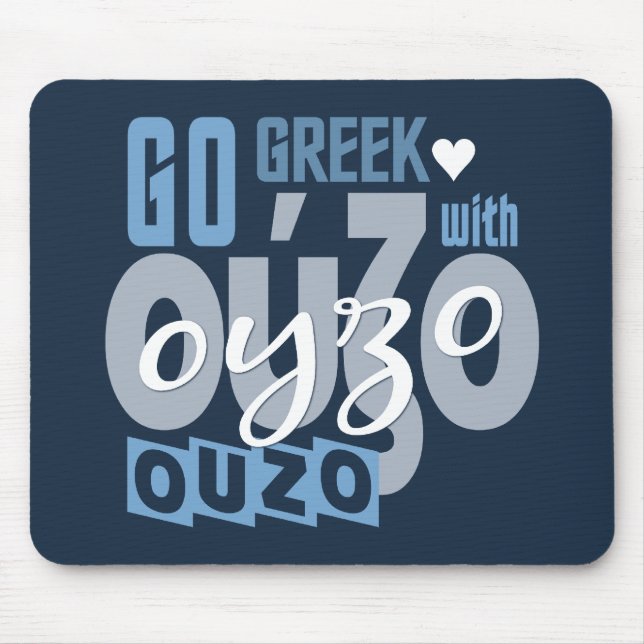 Ouzo mousepad (Frente)