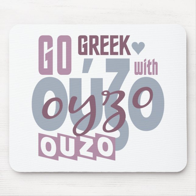 Ouzo mousepad (Frente)