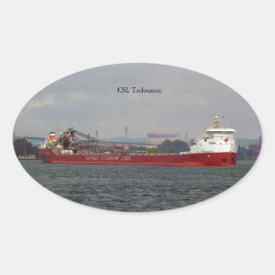 Oval Adesivo CSL Tadoussac