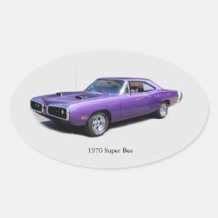 Oval Adesivo da Super Bee de 1970