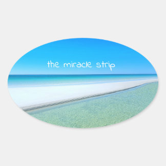 Oval adesivo de imagem