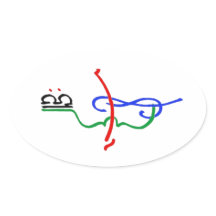 Adesivo do logotipo Musicale