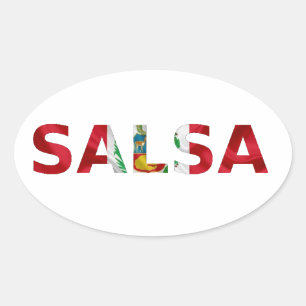 Oval Adesivo salsa Perú