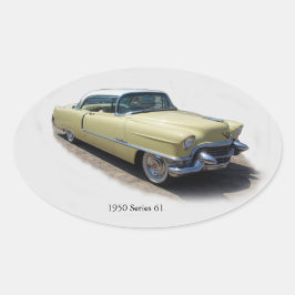 Oval Adesivo série 61 1950