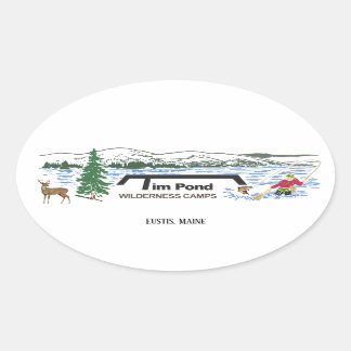 Oval adesivo Tim Pond