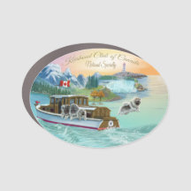 Oval Car Magnet - KCC National Specialty - Nenhum