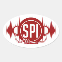 Logotipo SPIMUSICINC - Vermelho - Adesivo