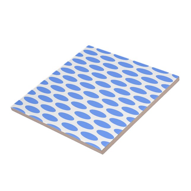 Oval Moderno Azul em Emporiomoffa (Lateral)