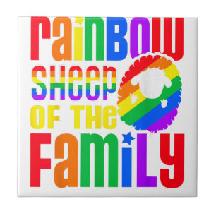 Ovelha Arco-Íris Do Orgulho LGBT Da Família