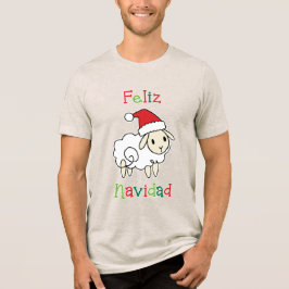 Ovelha de Natal Fofa – Feliz Navidad