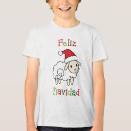 Ovelha de Natal Fofa – Feliz Navidad