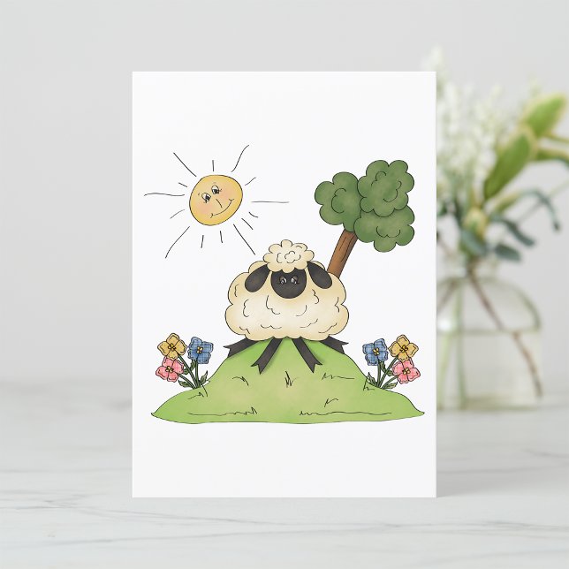 Ovelhas Em Convites De Hill (Criador carregado)