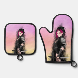Oven Mitt and Pot Holders