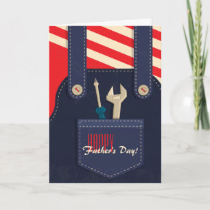 Overalls Red T-Shirt Convite