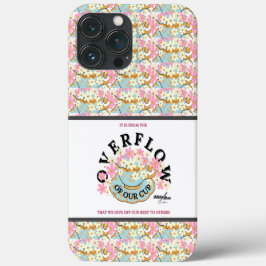 OVERFLOW capas de iphone Floral da Poeta Adiela Ak