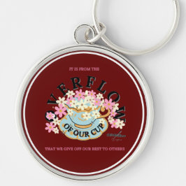 OVERFLOW Red Hues Chaveiro por Adiela Akoo