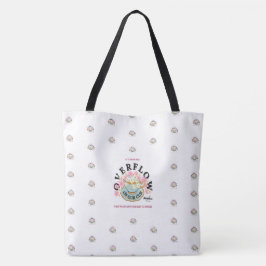 OVERFLOW White Bolsa projetado pela poeta Adiela A