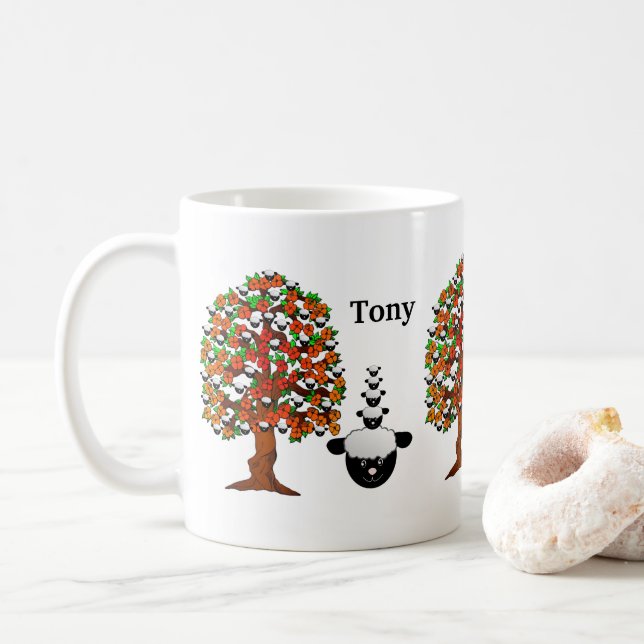 Ovino - Caneca Branca (Com Donut)