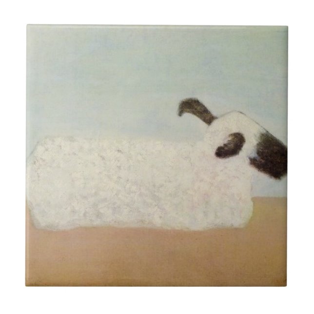 Ovinos (por Milton Avery) (Frente)