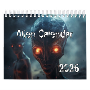 OVNI do Calendário de alienígena 2025