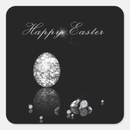 Ovo de Páscoa brilhante - Adesivo