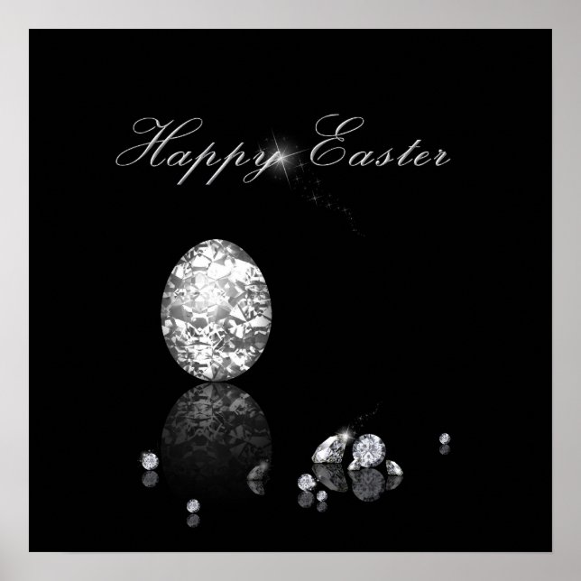 Ovo de Páscoa brilhante - Poster (Frente)