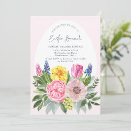 Ovo de Páscoa, Rosa, Brunei Floral Convite
