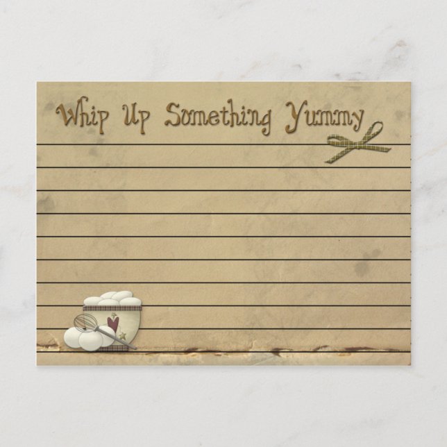 Ovos de Cartão de Receita (Frente)