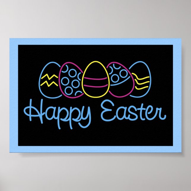 Ovos de neon - Poster (Frente)