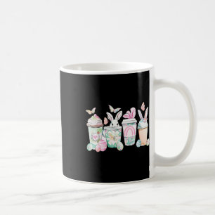 Ovos de Páscoa Bunny Xícaras de Café Latte Gelado