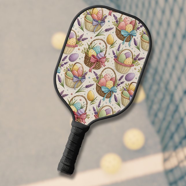 Ovos de Páscoa em Cesto de Vime com Lavanda (Criador carregado)