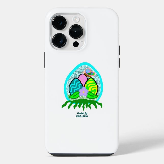 Ovos de Páscoa Encantadores Apple iPhone 14 Pro Ma (Verso)