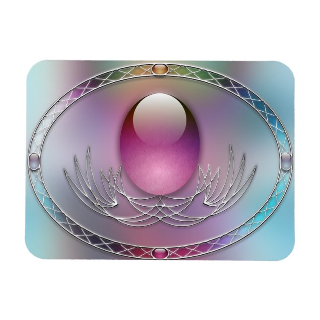 Ovos de Páscoa ímã flexível (Horizontal)