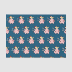 Ovos E Papel Tecido De Bacon